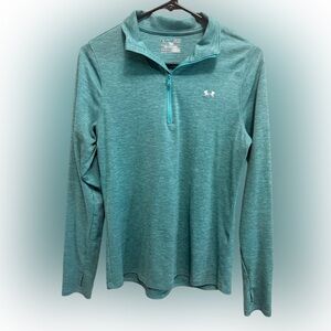 Under Armour Bluegreen HeatGear Pullover